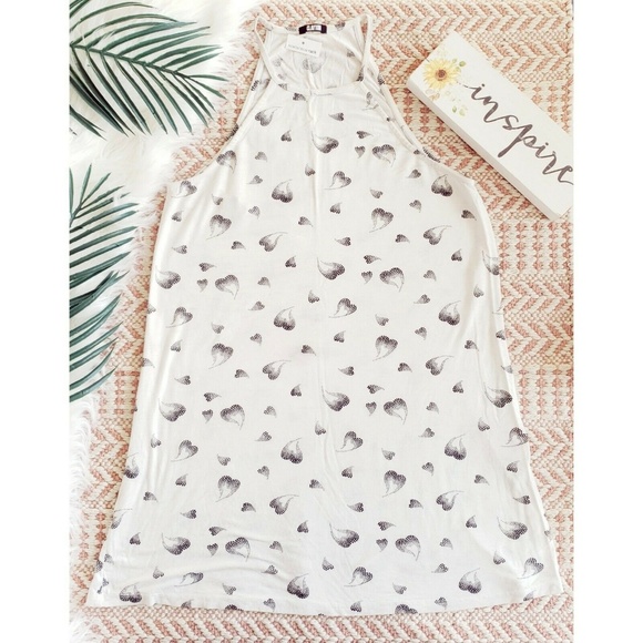 CLAYTON Olympia tshirt tank mini black heart dress - Picture 4 of 8